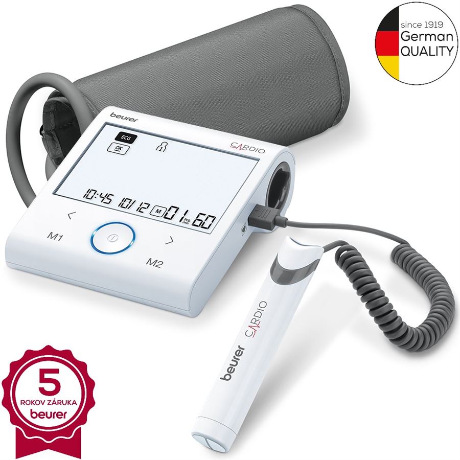 Beurer BM 96 Cardio Ramenný tlakomer s EKG funkciou 