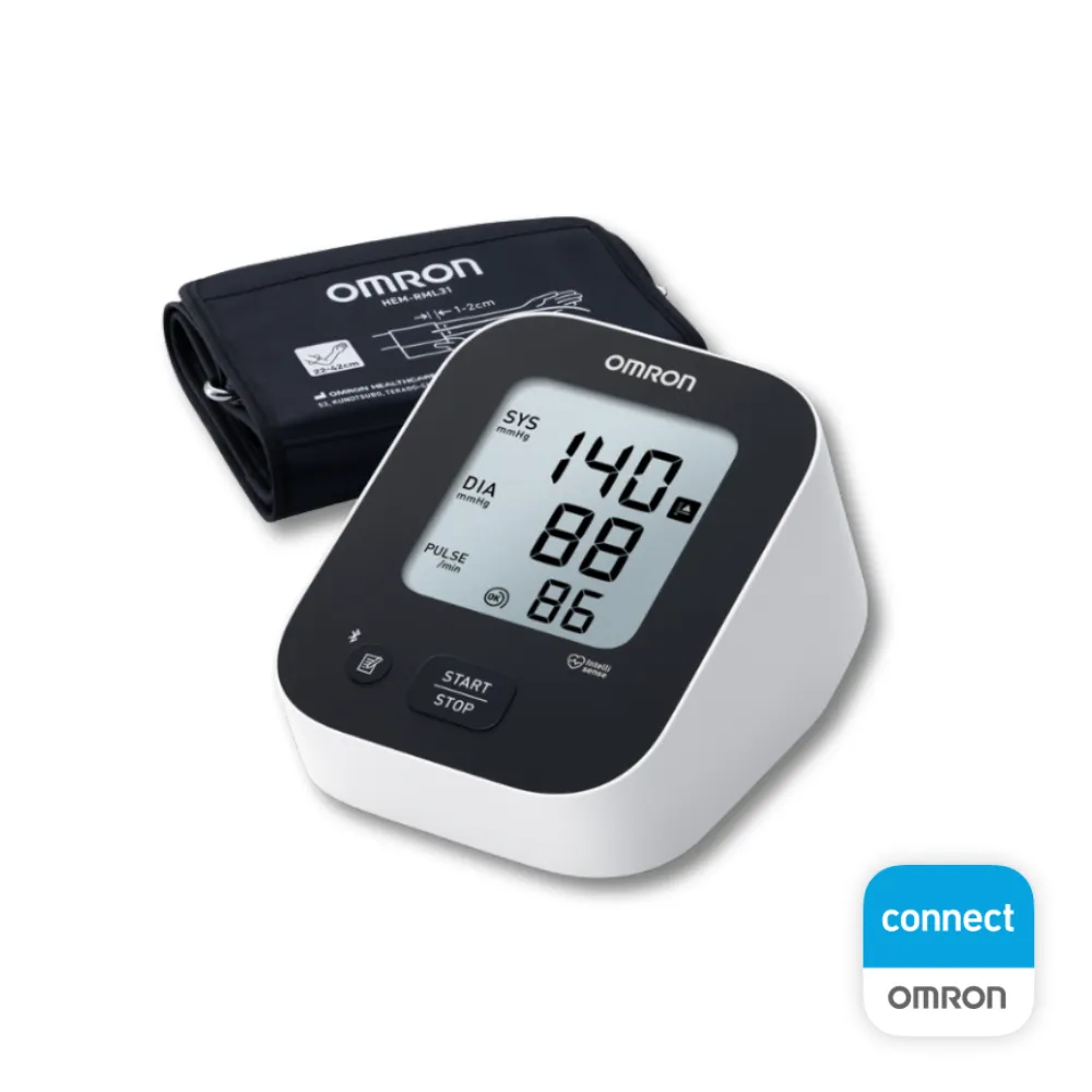 OMRON M2+ Connect Tlakomer + adaptér