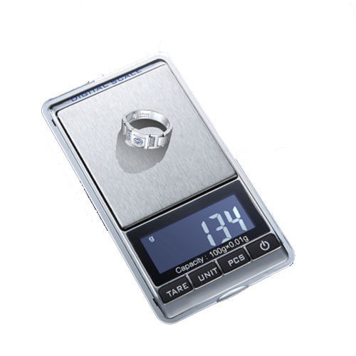 Roya vrecková digitálna váha 0,01g - 100g