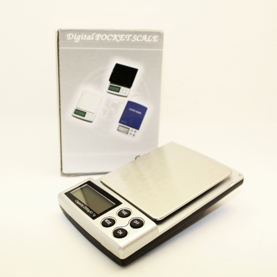 Roya HT-06 vrecková digitálna váha 0,1g - 2000g