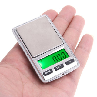 Roya vrecková digitálna váha 0,01 - 100g / 0,1 - 500g